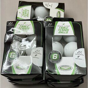 EastPoint Table Tennis Balls 40mm 1-Star LOT of 5 Packs 30 Balls Total New
